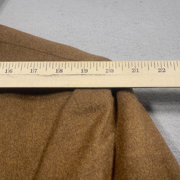 Andrew Fezza Blazer Men 44 S Wool Silk Cashmere Brown Sport Coat Classic Fit - Picture 7 of 11